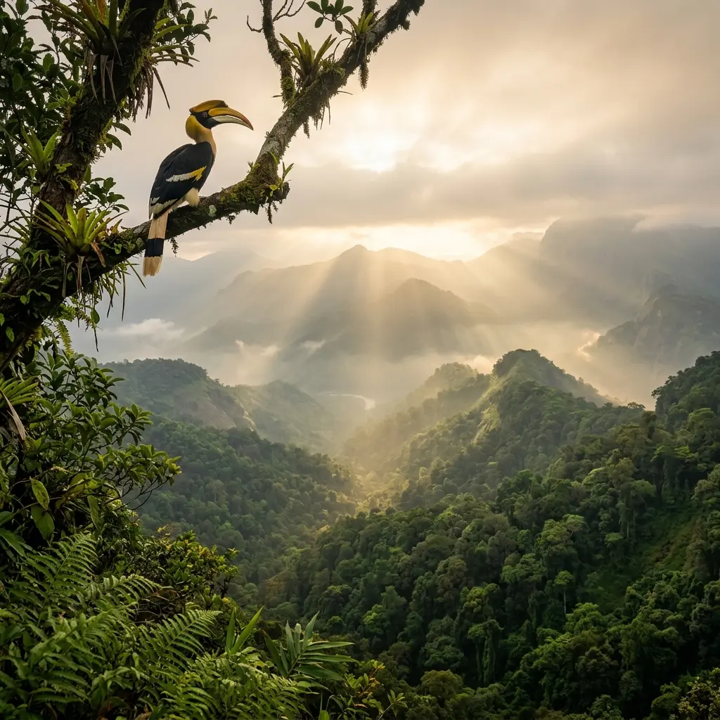Kerala Western Ghats plantation