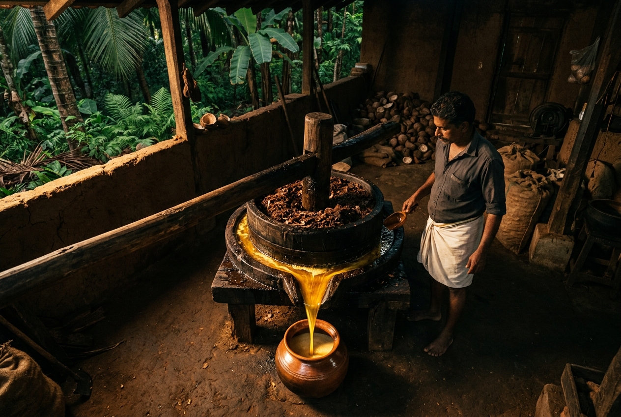 Pure Natural Coconut Oil from Kerala - view 3